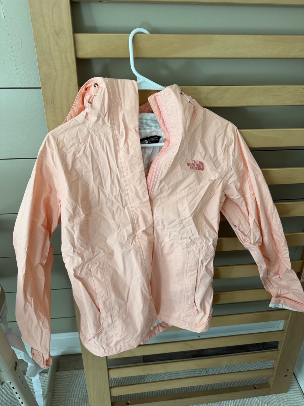 The North Face Pink Lightweight Hooded Raincoat
